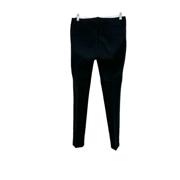 Helmut Lang Wool Blend Skinny Leg Dress Pants Regular Fit Mid Rise Black Size 0 - Picture 1 of 8